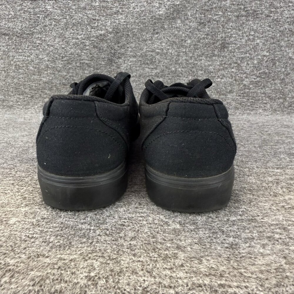 ✅Mens/Youth 7Y Nike SB Sneakers Black Canvas Skateboarding Shoes Low Unisex GS - Picture 7 of 10